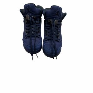 Jordan Nike Retro Midnight Navy Blue High-Tops Size 4Y